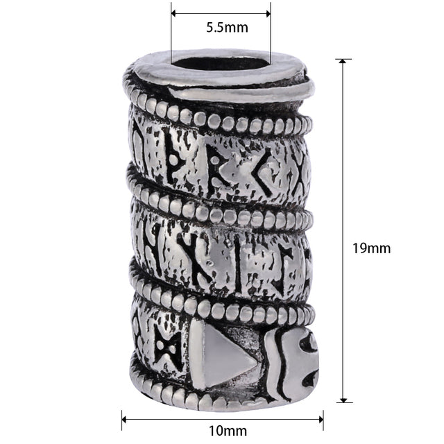 JORMUNGANDR VIKING BEARD BEAD PATTERN