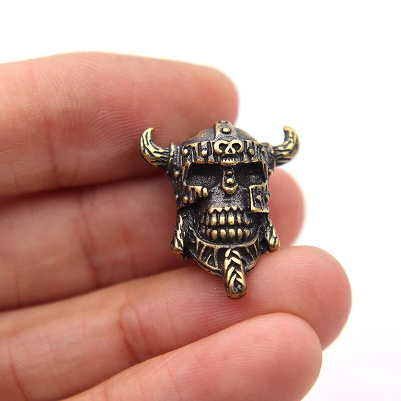 PIRATE SKULL VIKING BEADS FOR BEARDS