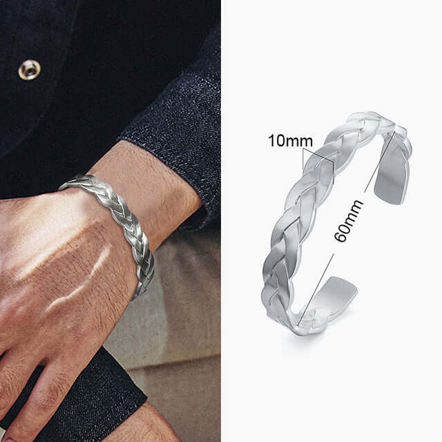 VIKING ARM RING - BRAIDED