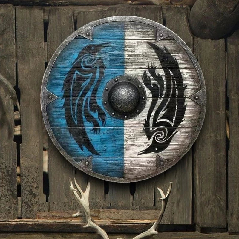 ODIN'S RAVEN VIKING BATTLE SHIELD