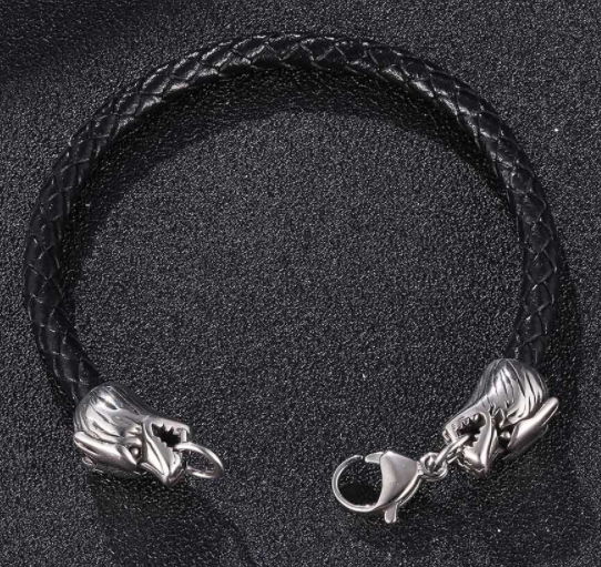 Wikinger Armband Helheim Wölfe