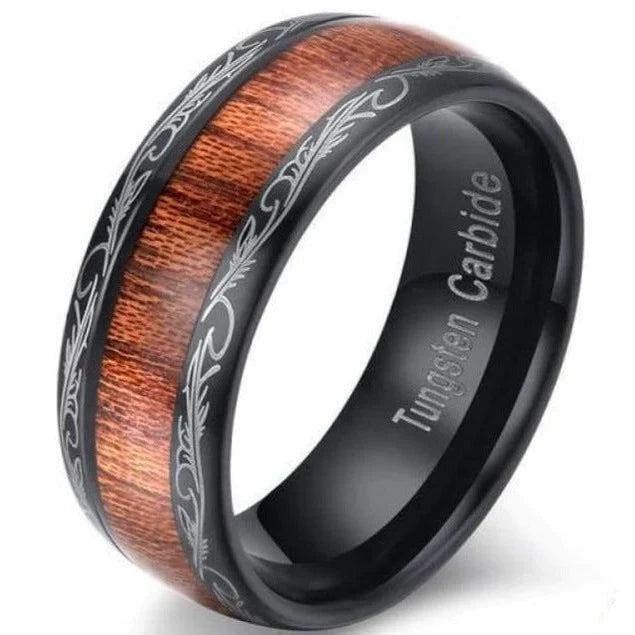 VIKING RING - WOODEN STYLE