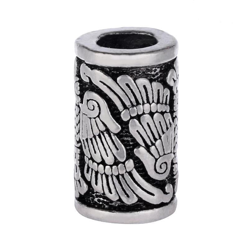 VIKING BEARD BEAD HUGINN & MUNINN