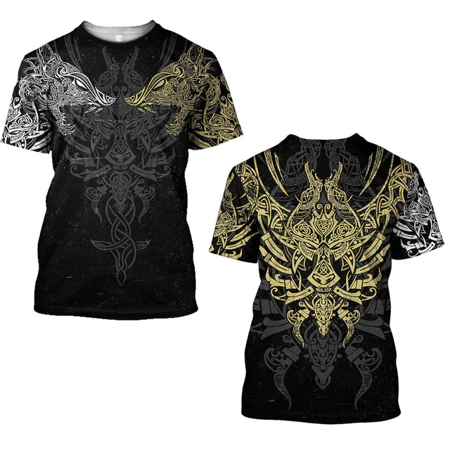 Viking T-Shirt - Nordic Wolves