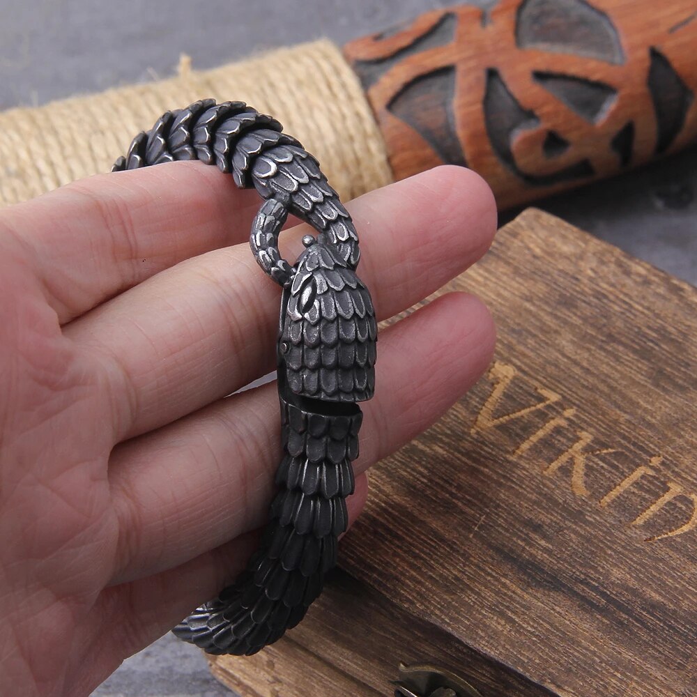 VIKING BRACELET - JORMUNGANDR