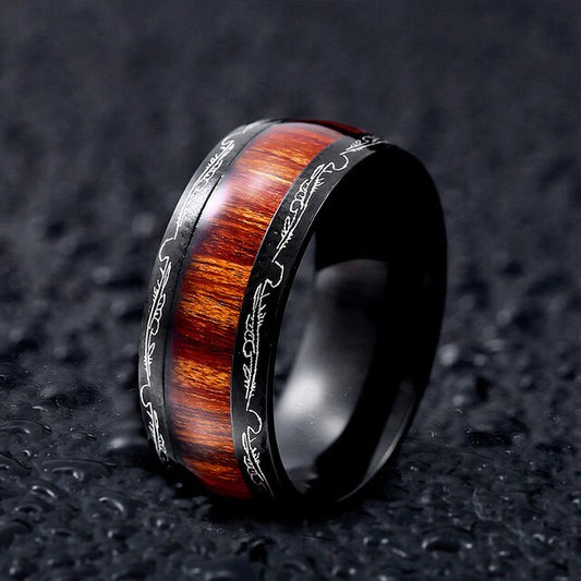 VIKING RING - WOODEN STYLE