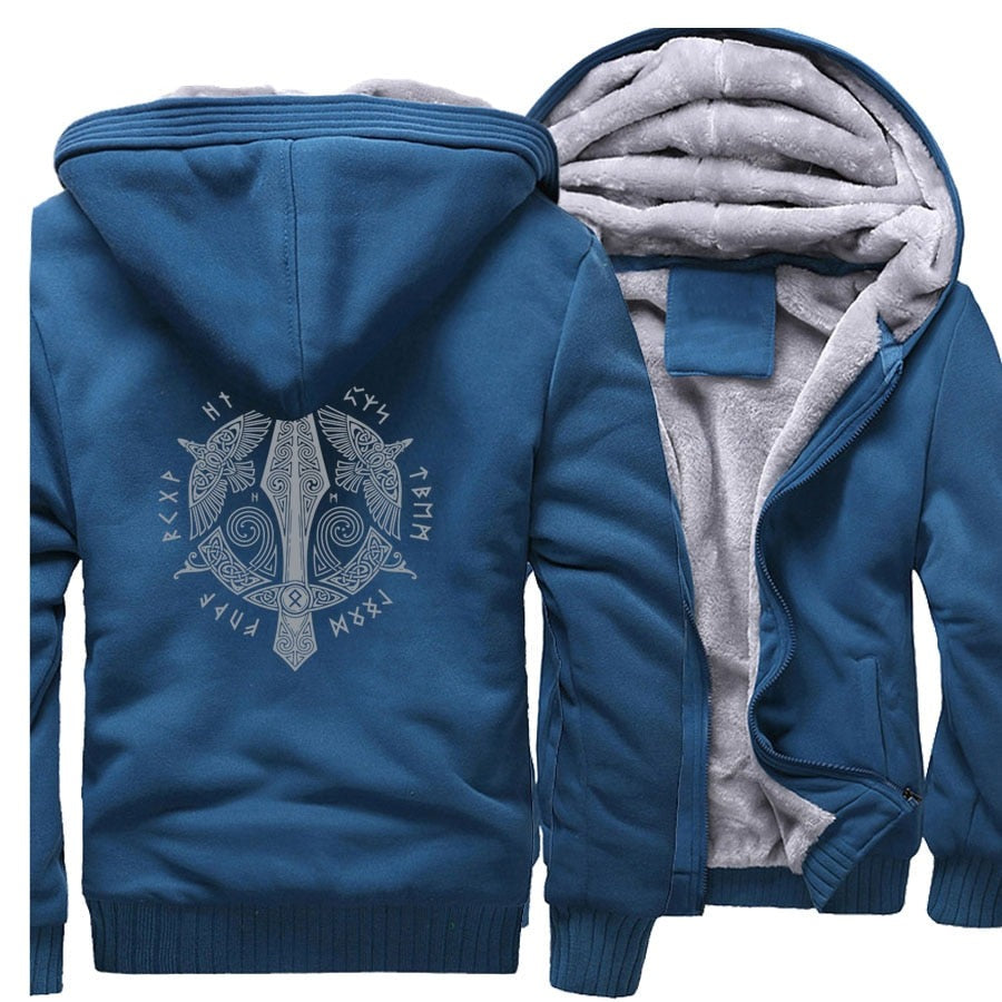 VIKING HOODIE WITH ODIN'S GUNGNIR