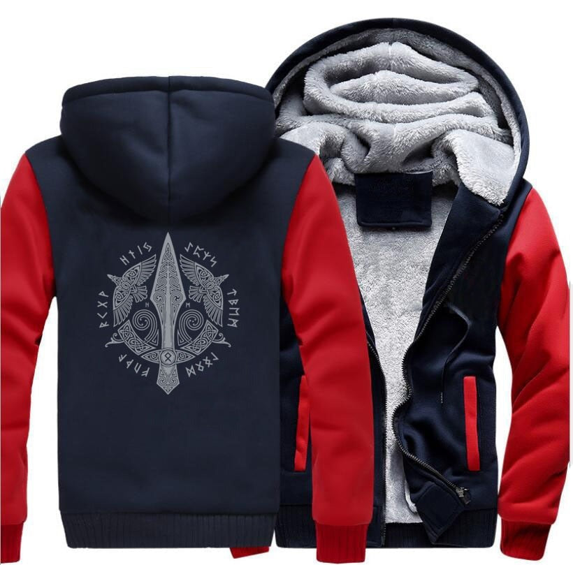 VIKING HOODIE WITH ODIN'S GUNGNIR