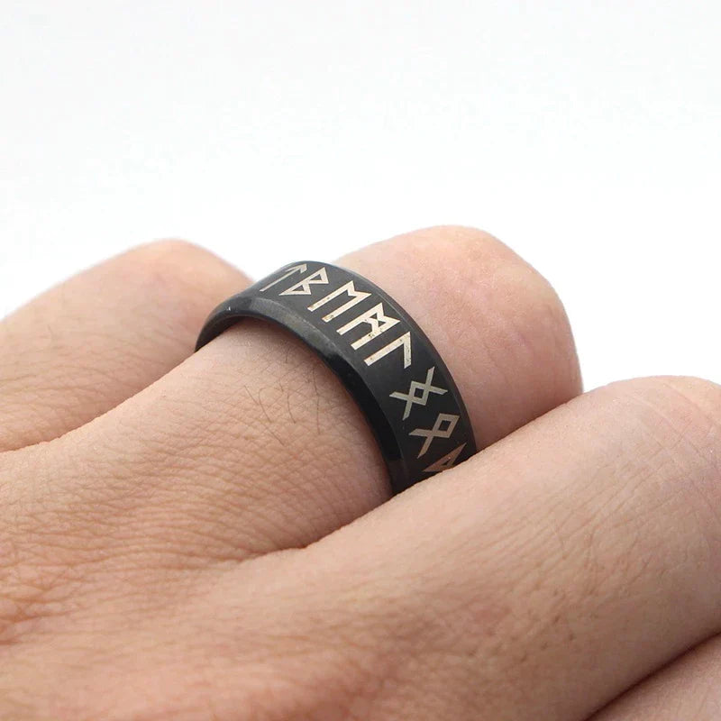 VIKING RING - Runes