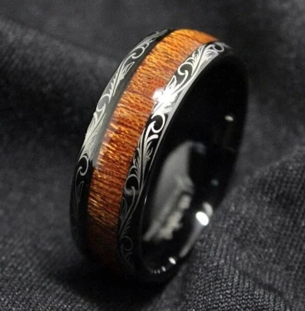 VIKING RING - WOODEN STYLE