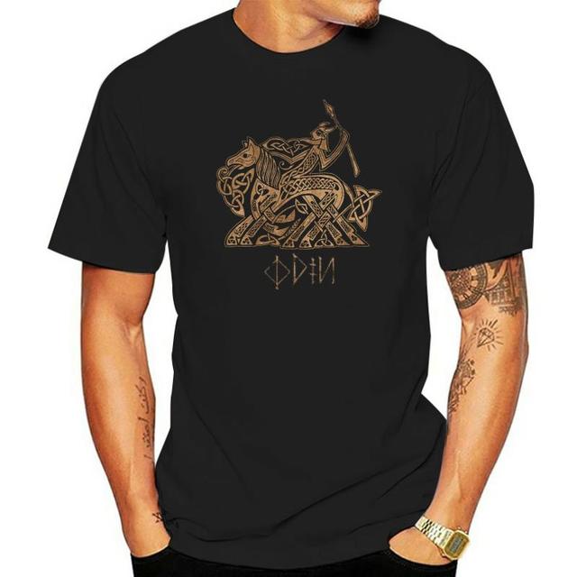 Viking T-Shirt - Odin & Sleipnir