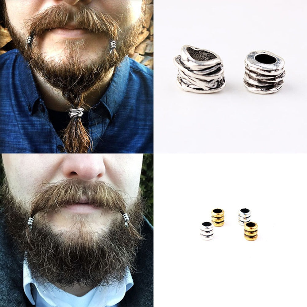 VIKING STRIPE BEADS FOR BEARD