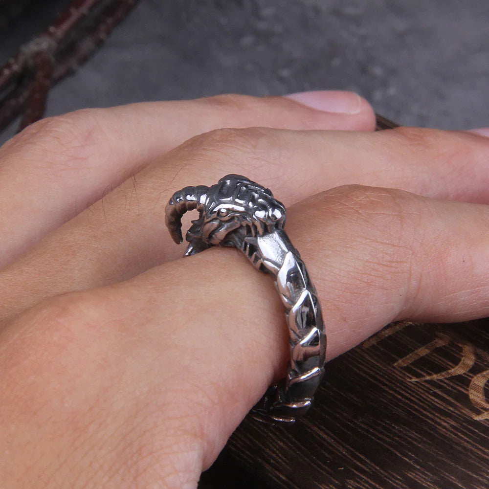 VIKING RING - MIDGARD'S SERPENT