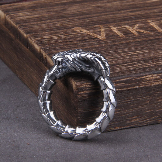 VIKING RING - MIDGARD'S SERPENT