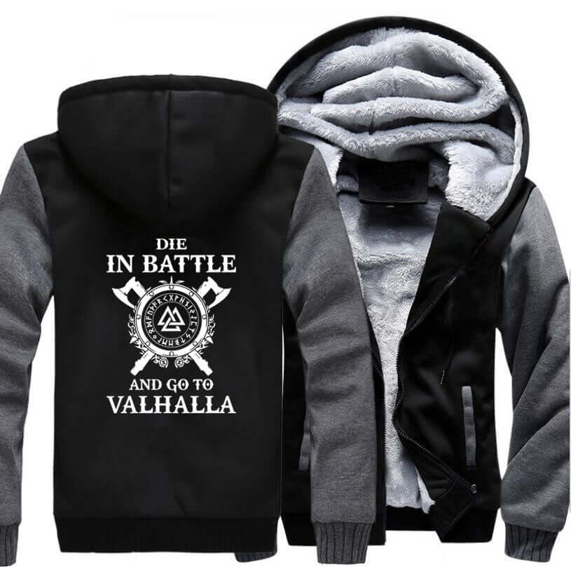 VIKING HOODIE - GO TO VALHALLA