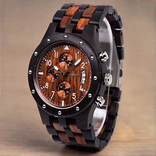 LUXURY VIKING WOODEN WATCH VALHALLA