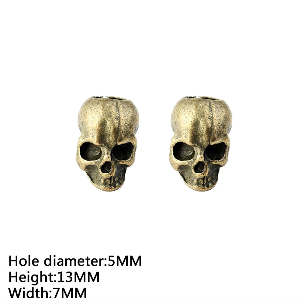 VIKING SKULL BEARD BEADS