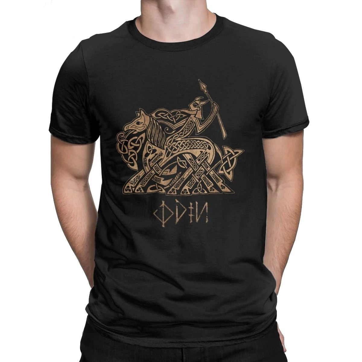 Viking T-Shirt - Odin & Sleipnir