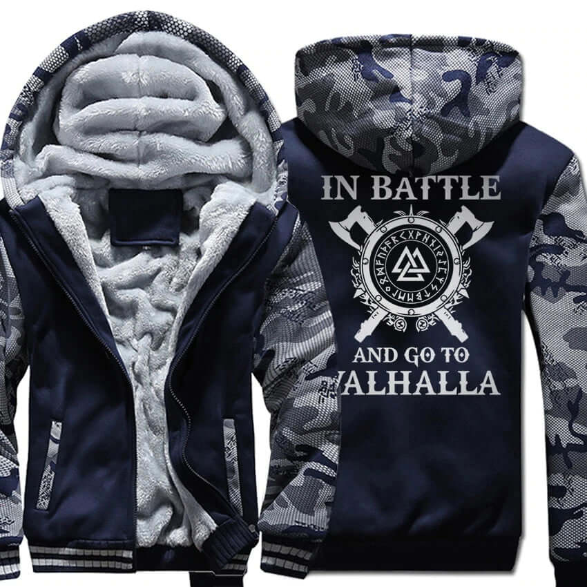 VIKING HOODIE - GO TO VALHALLA