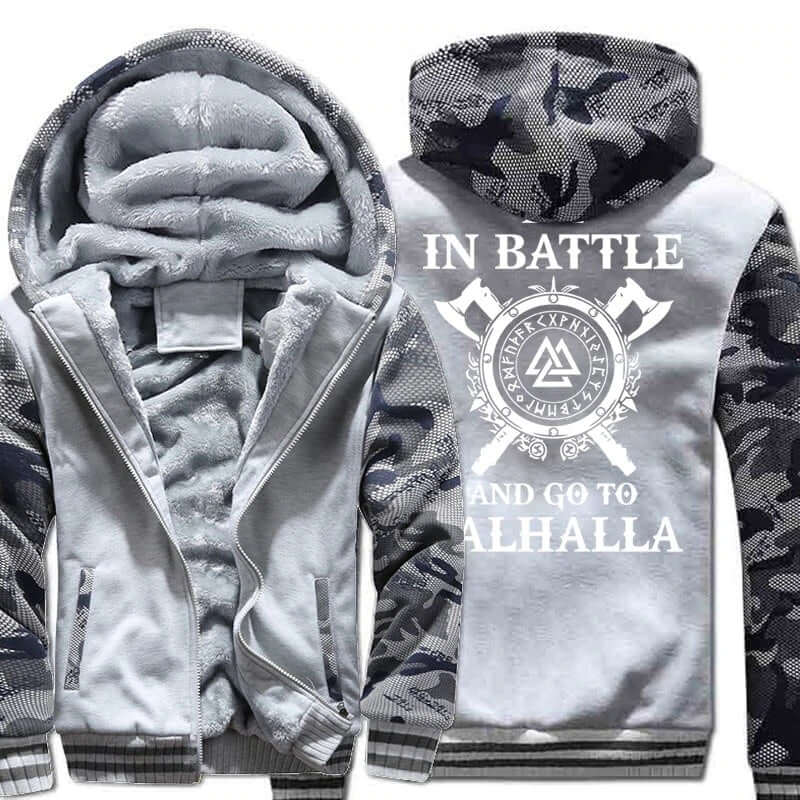 VIKING HOODIE - GO TO VALHALLA