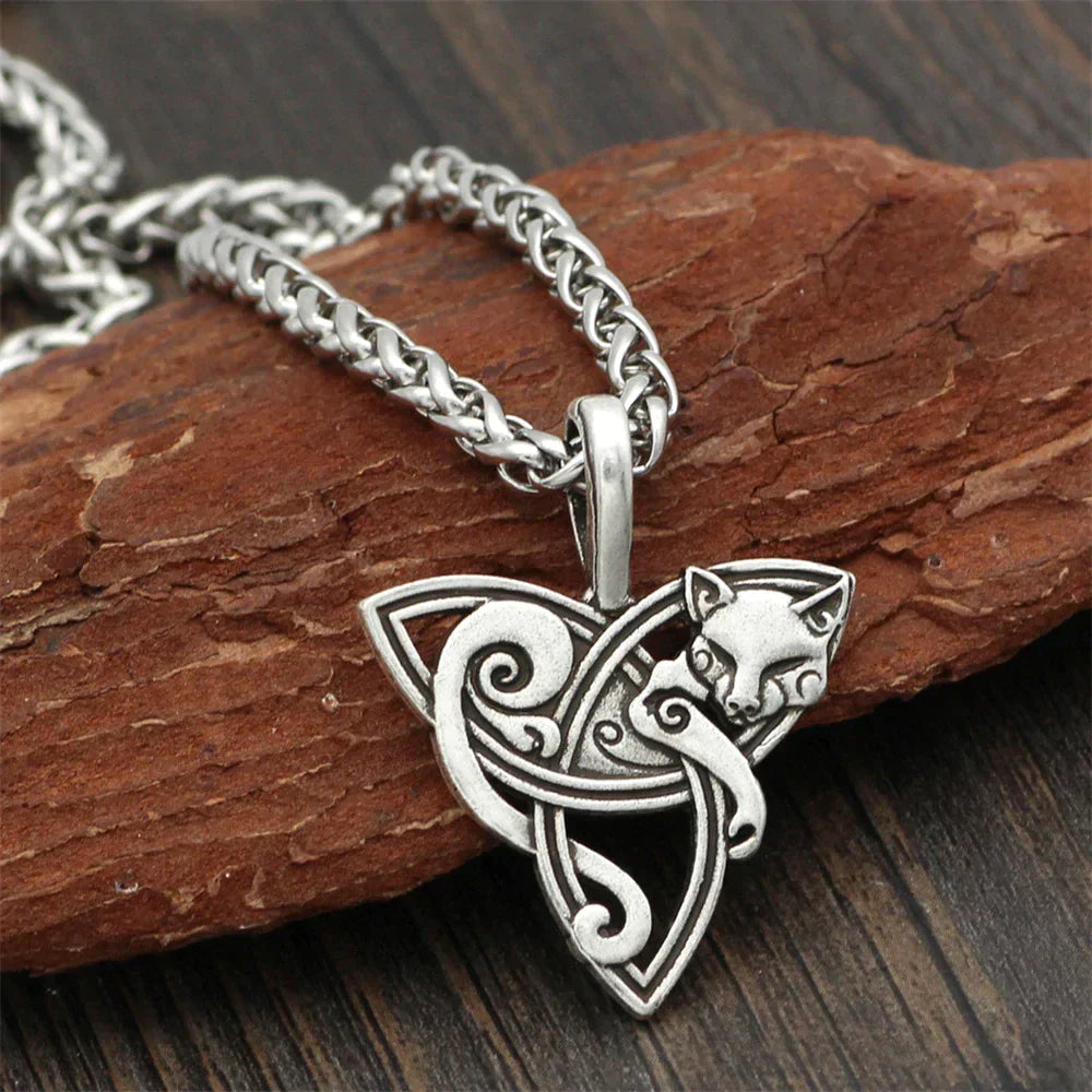 Freya Trinity Knot Viking Necklace