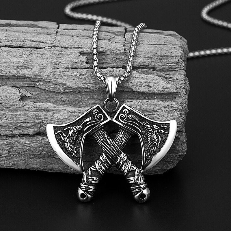 VIKING NECKLACE - AXE PENDANT