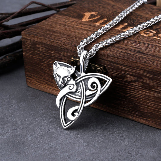 Freya Trinity Knot Viking Necklace