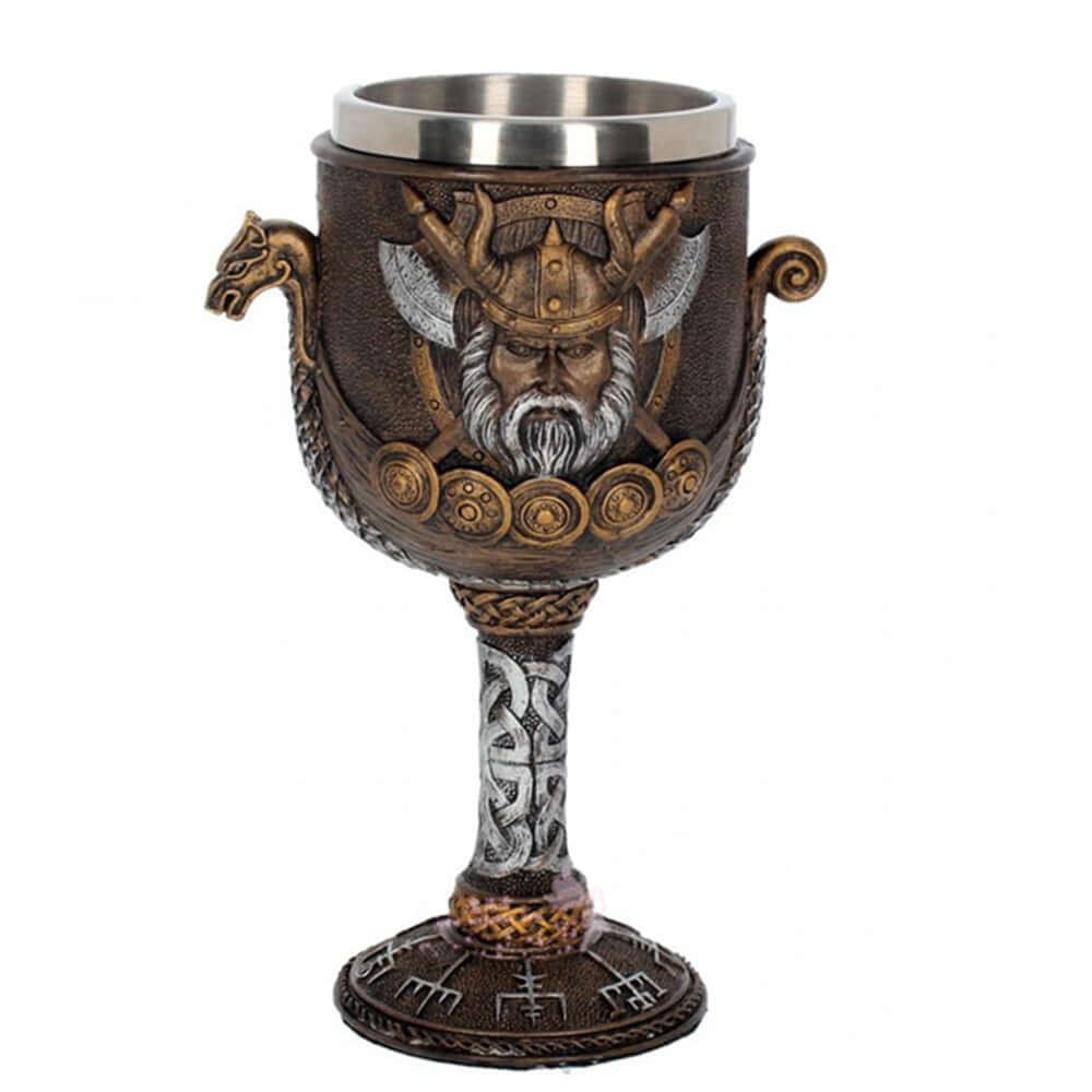 DRAKKAR VIKING SHIP CHALICE CUP