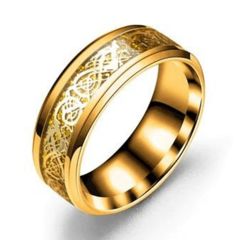 VIKING RING - DRAGON HEART