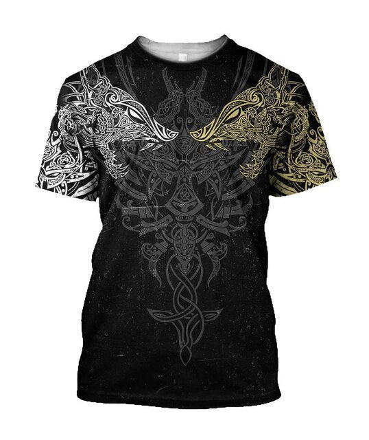 Viking T-Shirt - Nordic Wolves