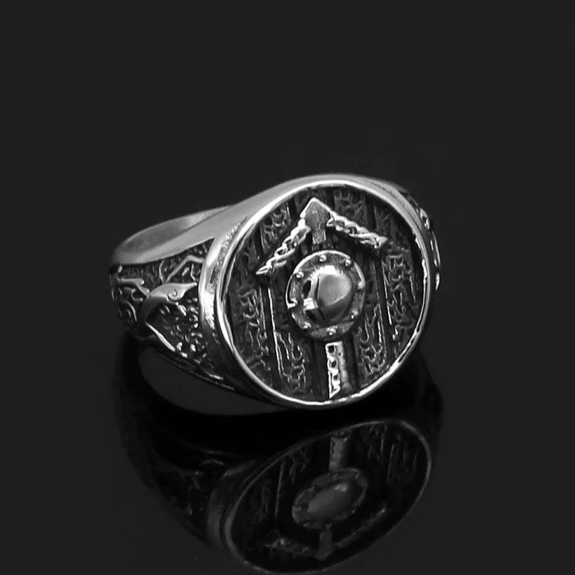 VIKING RING - TYRS SHIELD