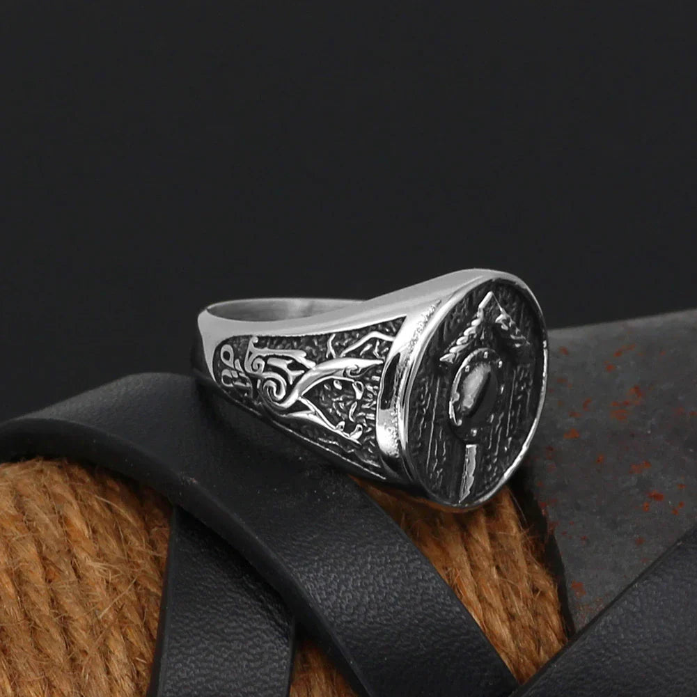 VIKING RING - TYRS SHIELD