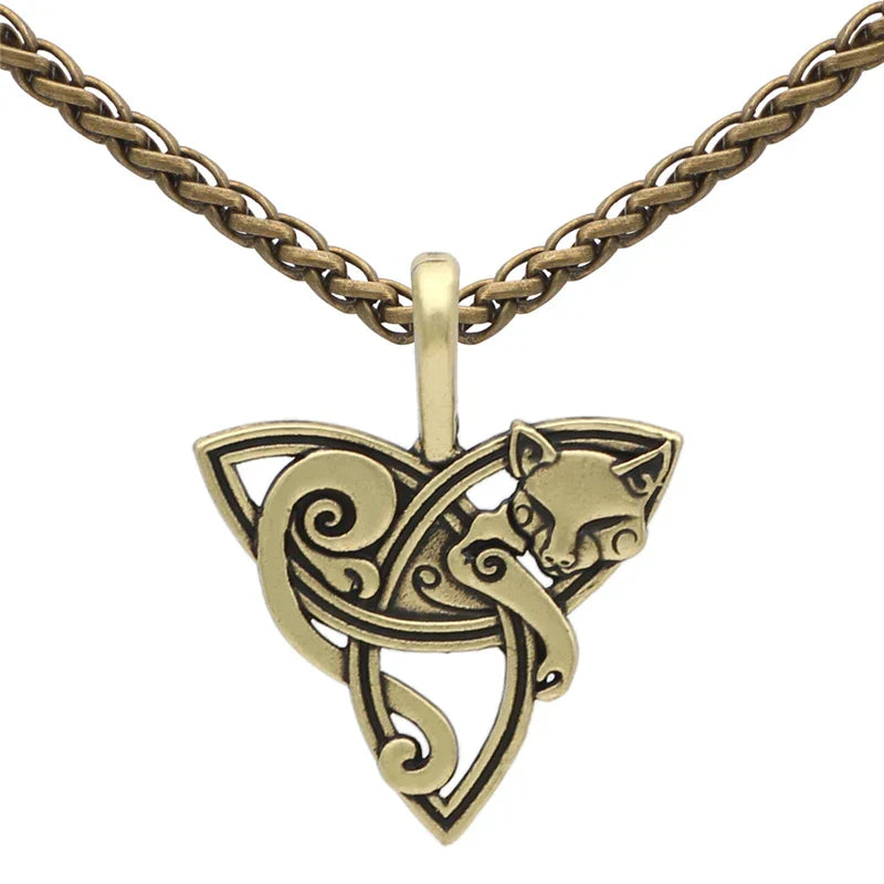 Freya Trinity Knot Viking Necklace