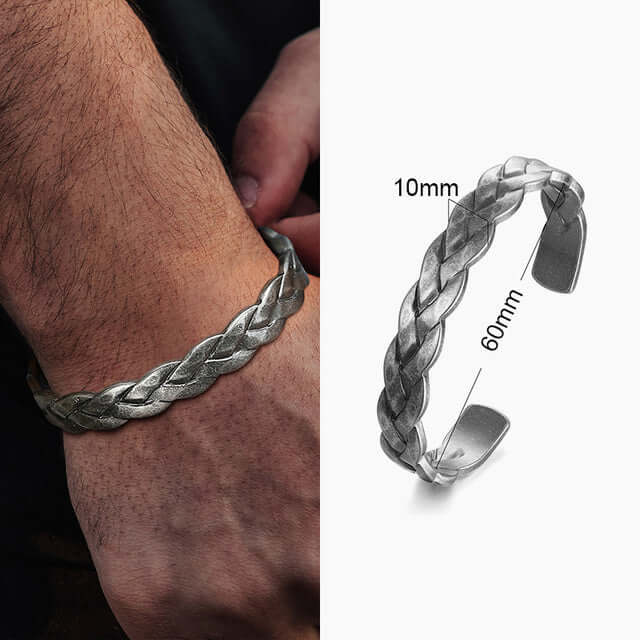 VIKING ARM RING - BRAIDED