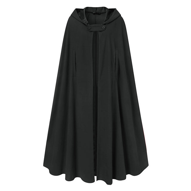 MEDIEVAL LONG HOODED CAPE