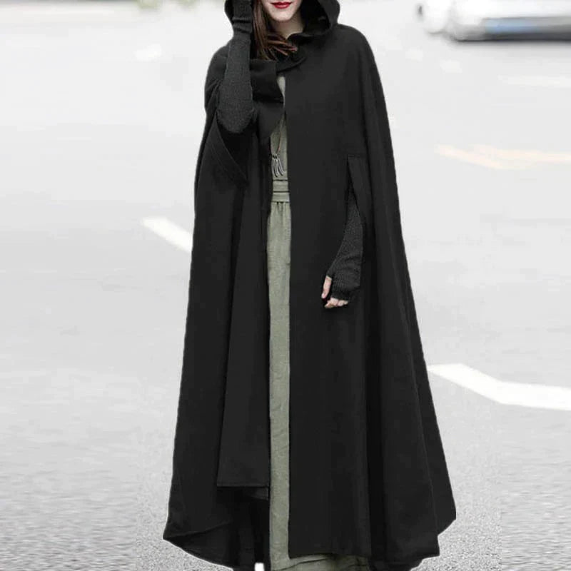 MEDIEVAL LONG HOODED CAPE