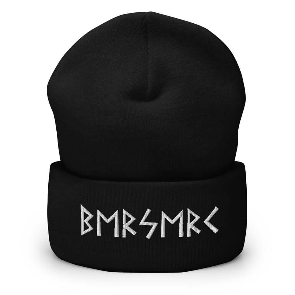 VIKING BEANIE WITH BERSERKER OLD FUTHARK