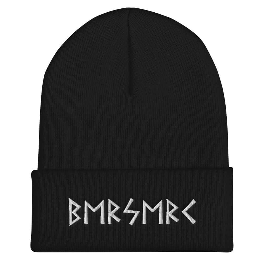 VIKING BEANIE WITH BERSERKER OLD FUTHARK