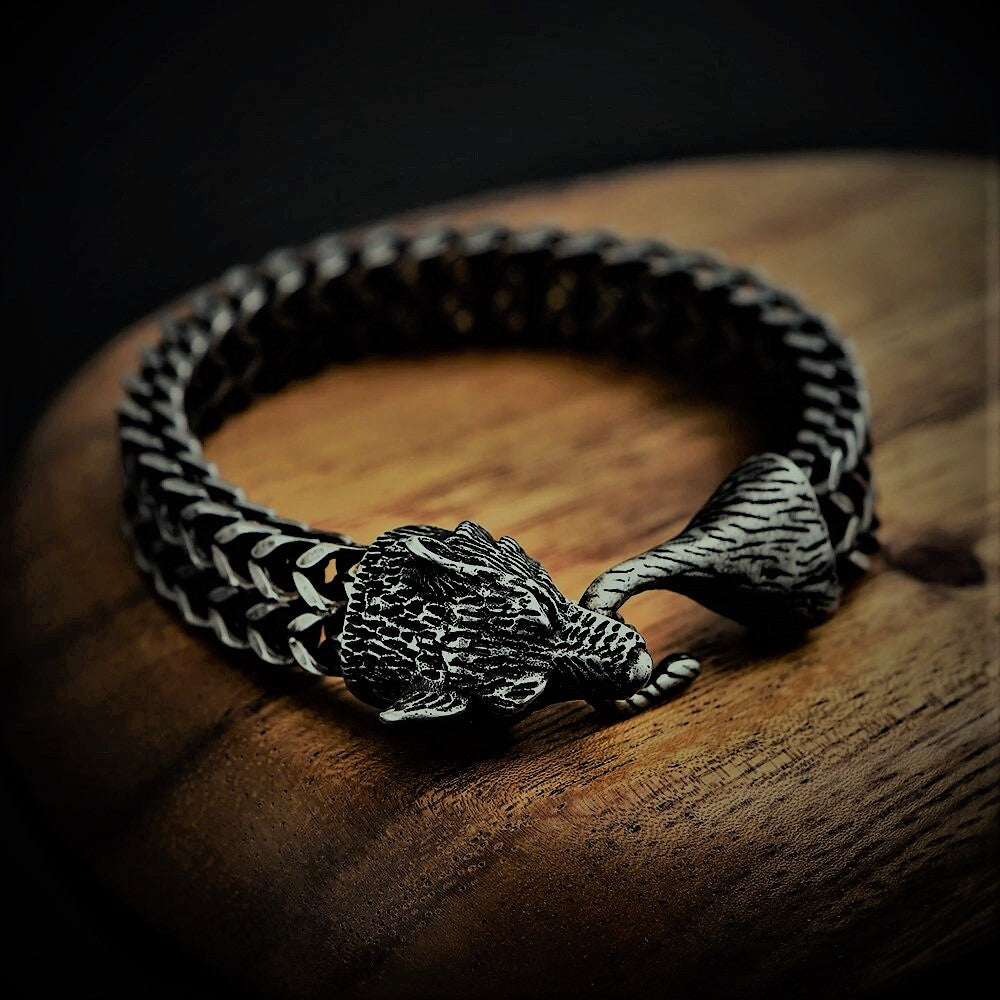 VIKING BRACELET - FENRIR WOLF