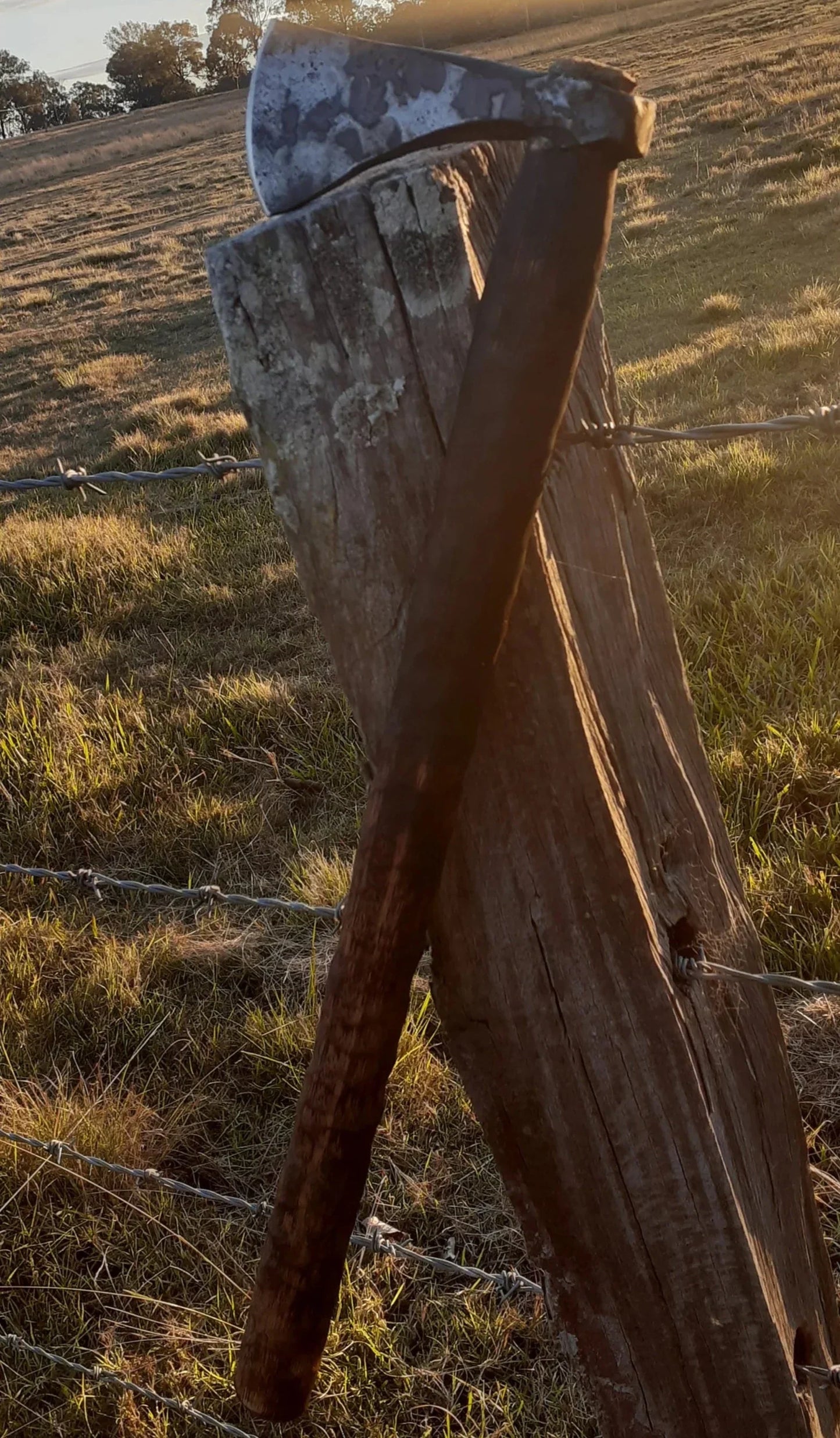 Hand-Forged Viking Battle Axe