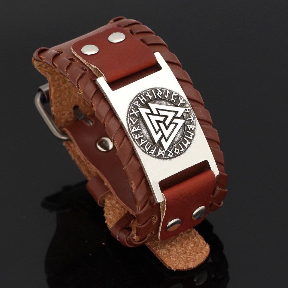 LEATHER BRACELET FOR VALKNUT