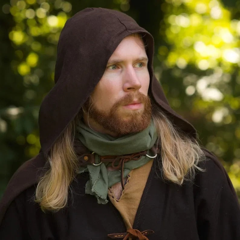 Vicking Ranger VIKING RANGER CLOAK - LINEN WITH WEATHERED HEM β Vikings and Valhalla