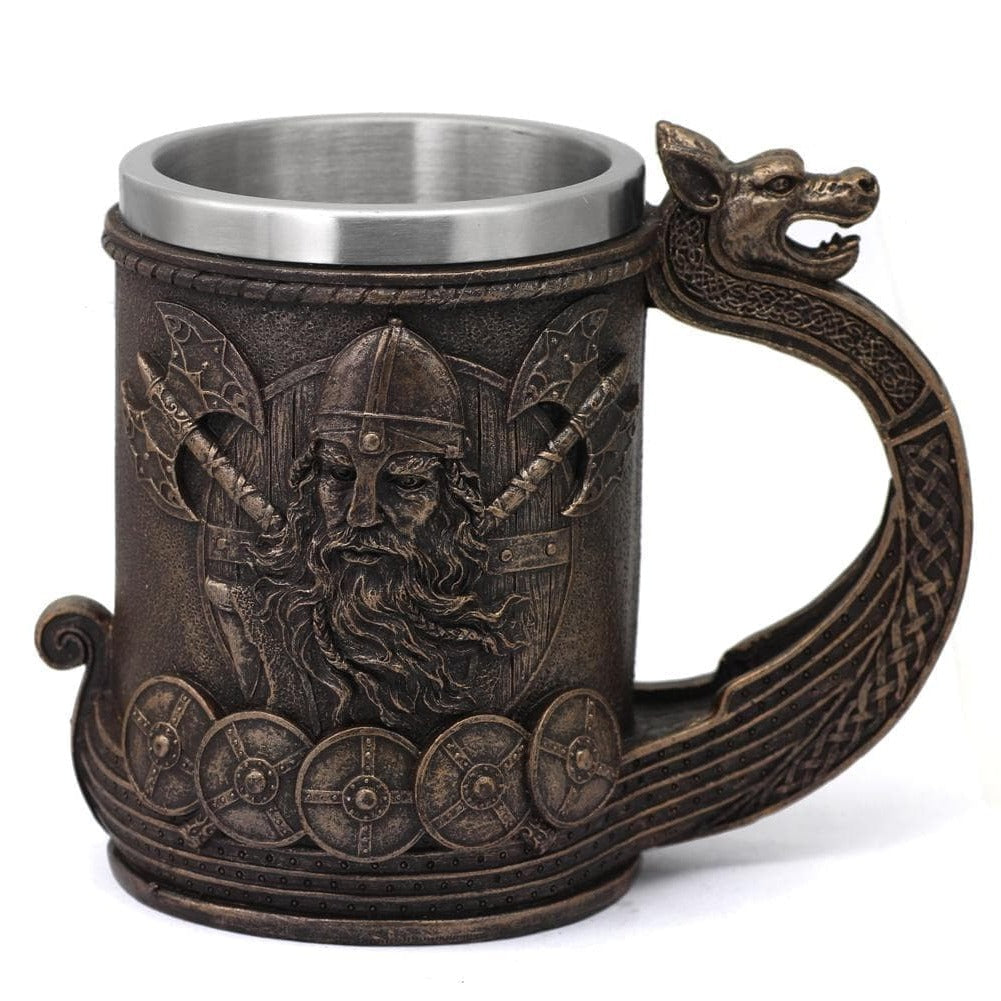 VIKING DRAGONSHIP DRAKKAR MUG