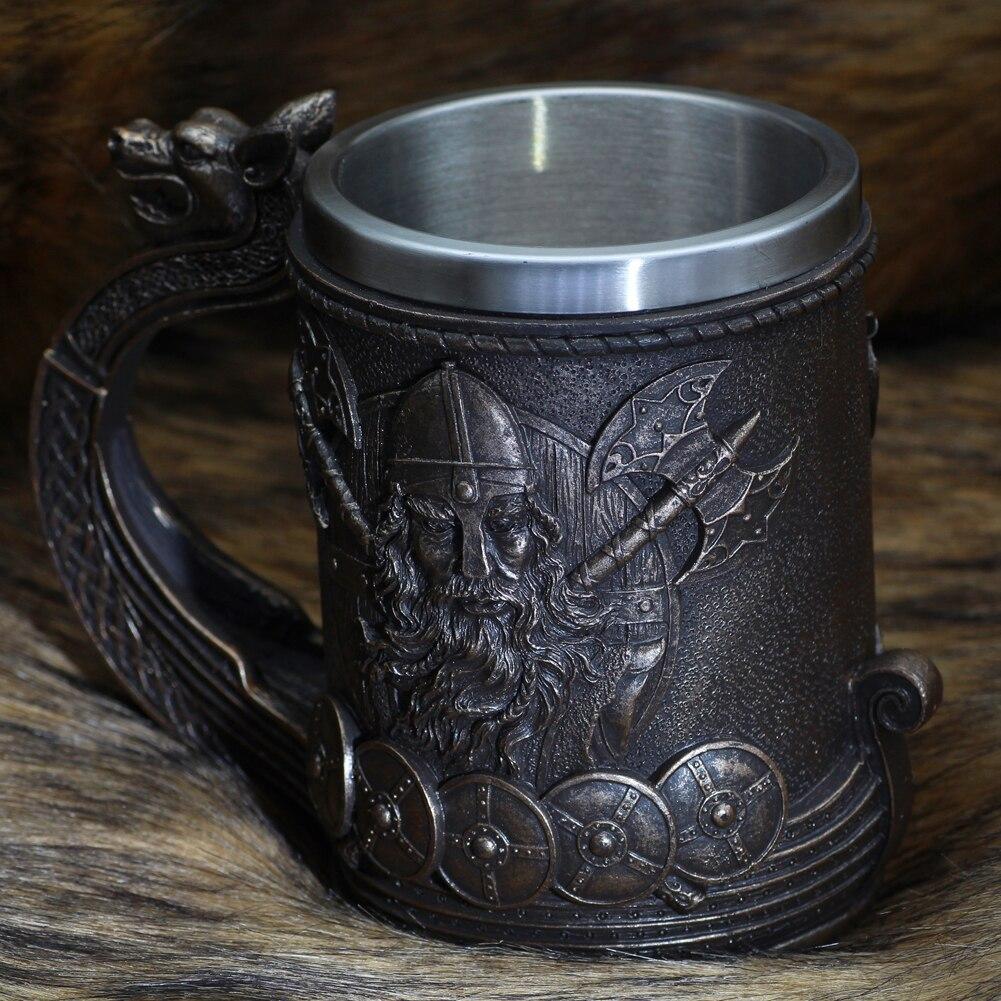 VIKING DRAGONSHIP DRAKKAR MUG