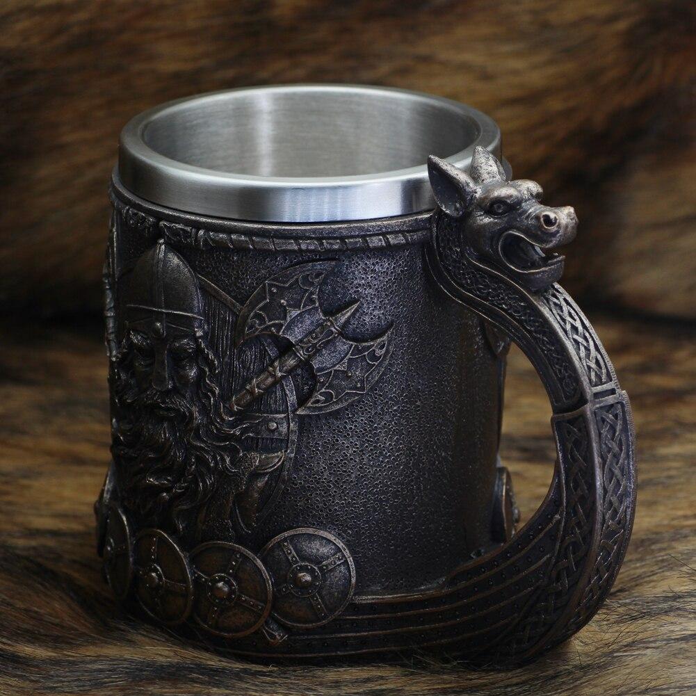 VIKING DRAGONSHIP DRAKKAR MUG