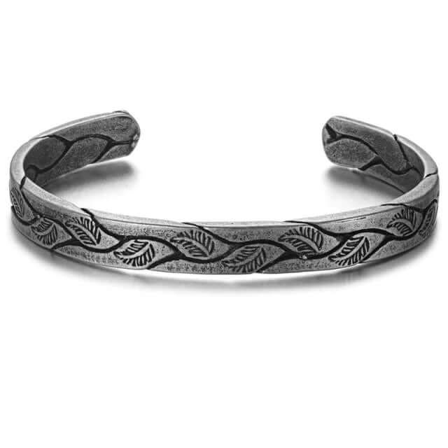 VIKING ARM RING - ANCIENT LEAVES