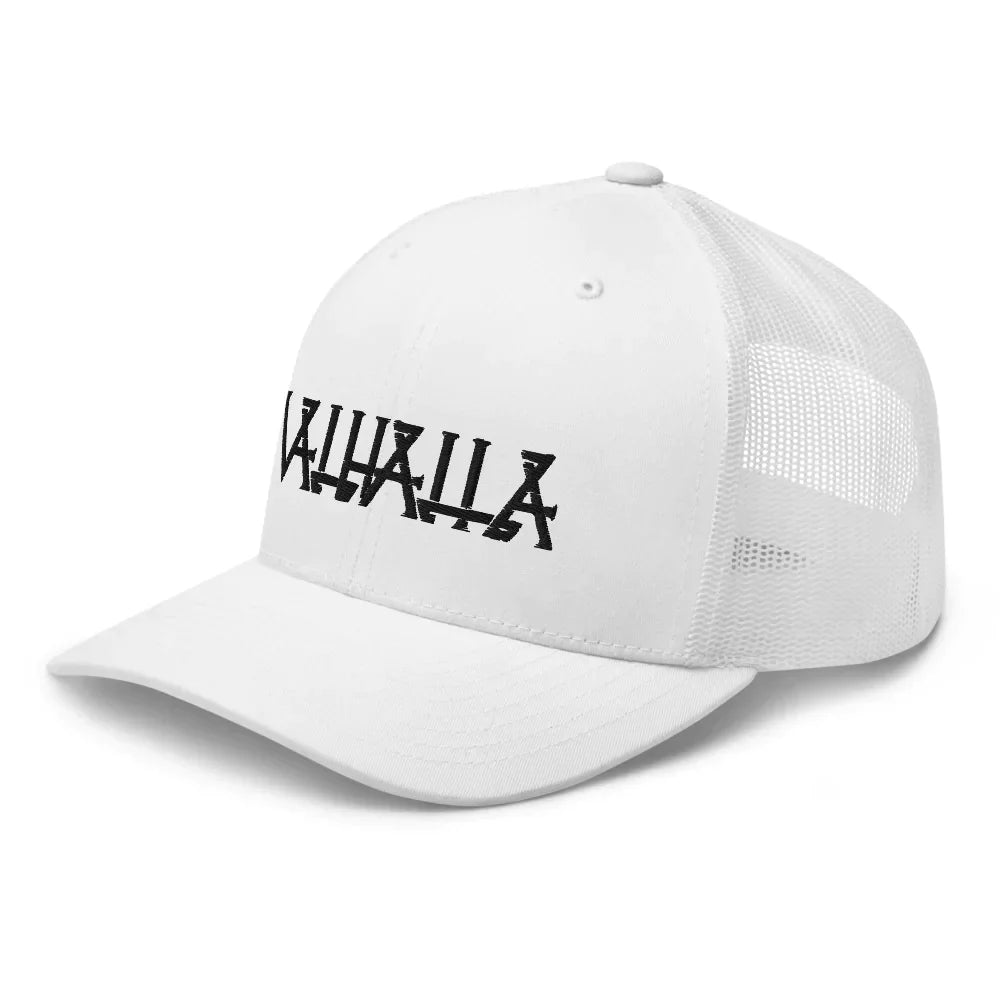 VIKING TRUCKER CAP WITH VALHALLA EMBROIDERY