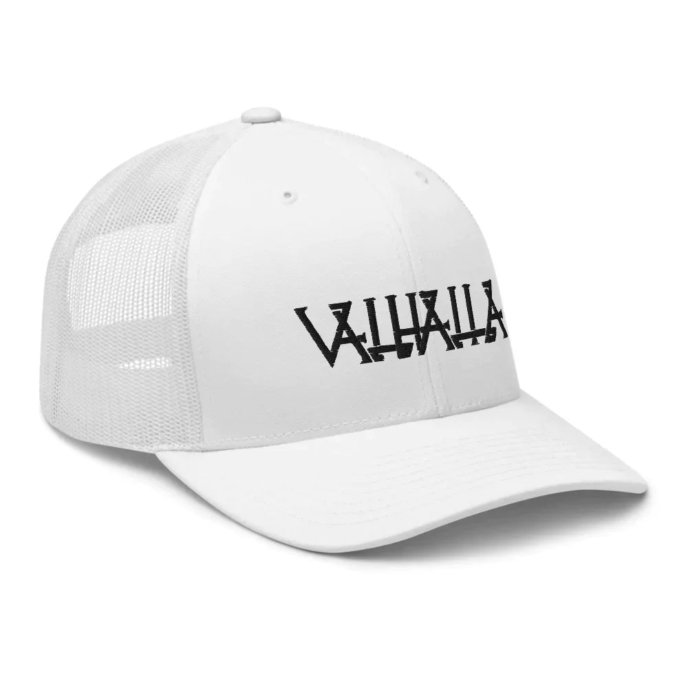 VIKING TRUCKER CAP WITH VALHALLA EMBROIDERY