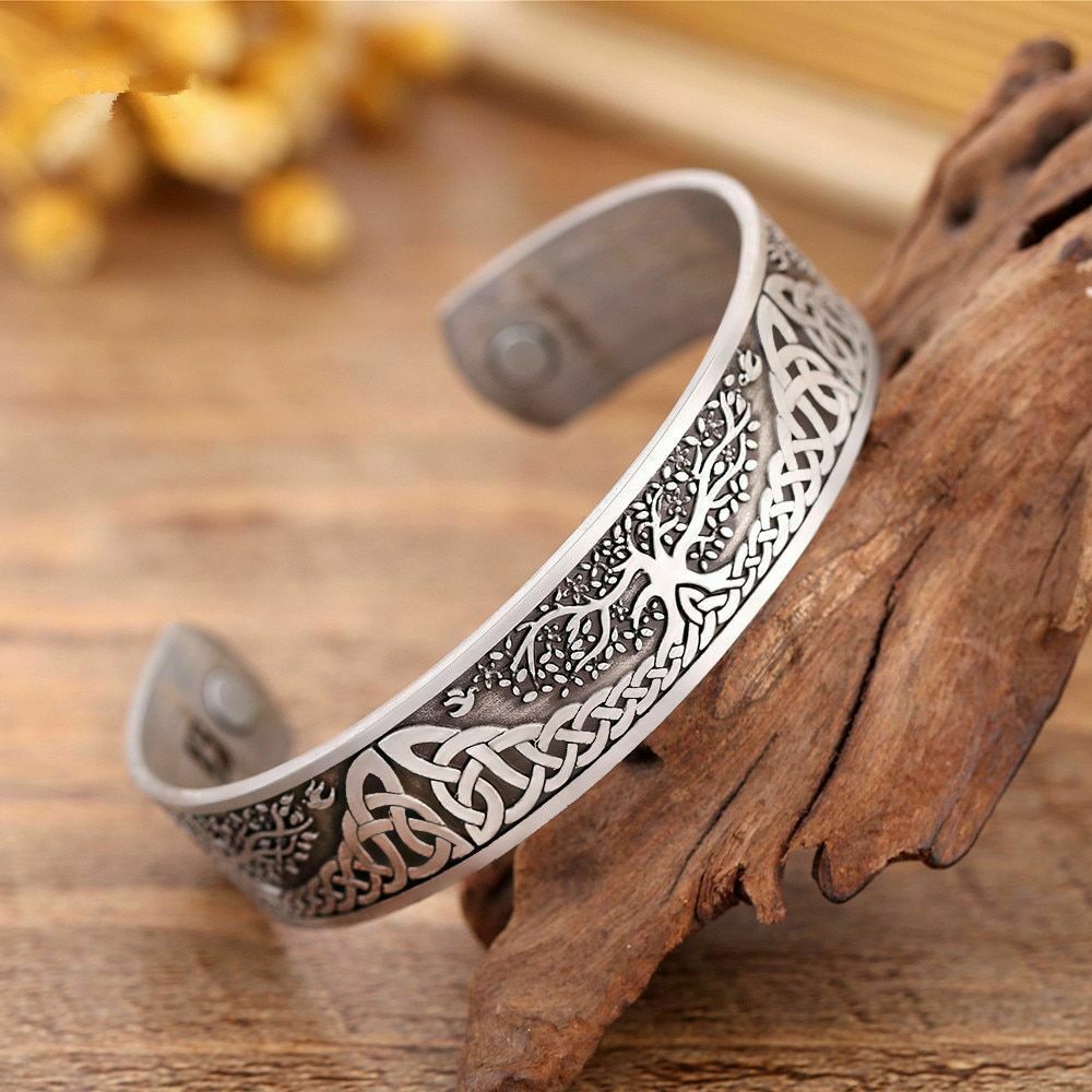 VIKING CUFF - YGGDRASIL TREE OF LIFE