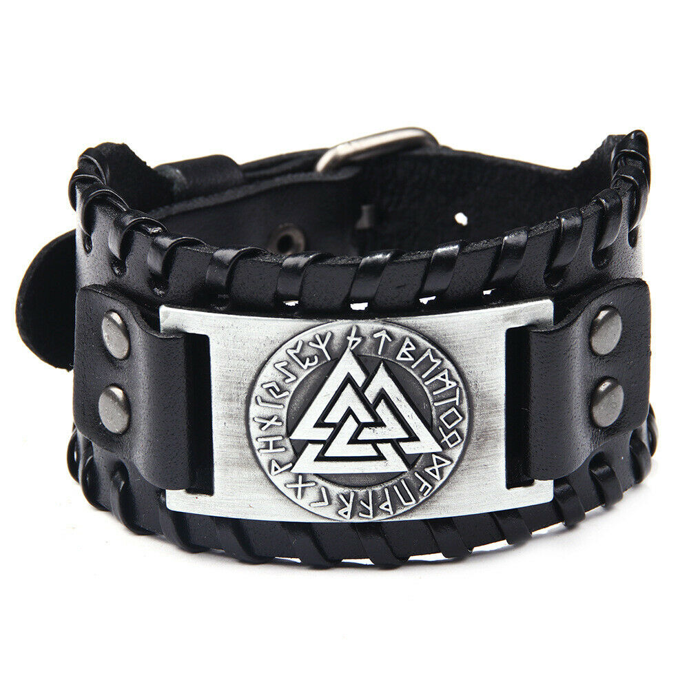 LEATHER BRACELET FOR VALKNUT